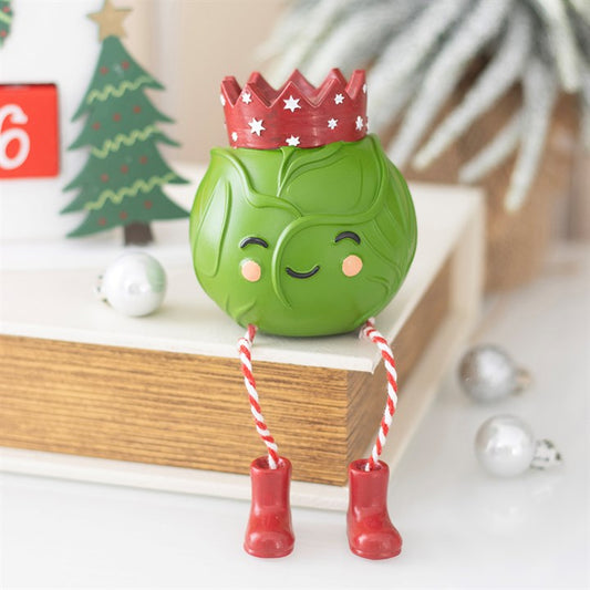 Brussels Sprout Christmas Shelf Sitter