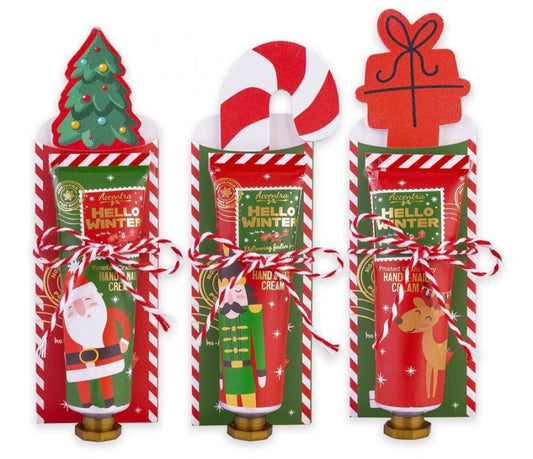 Accentra frosted cranberry hand & nail cream set