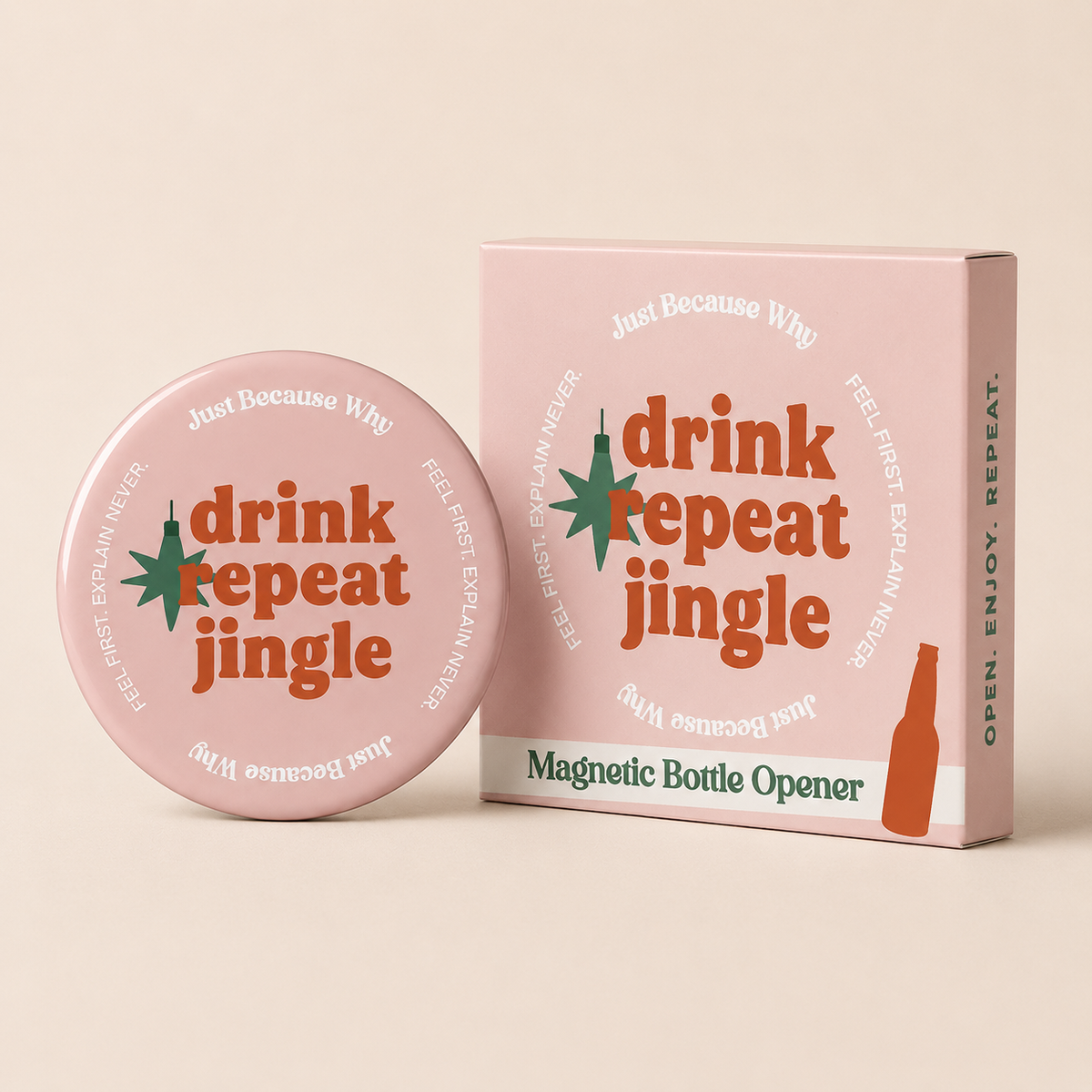 Christmas Magnetic Bottle Opener – 3 Designs 🍺🎄