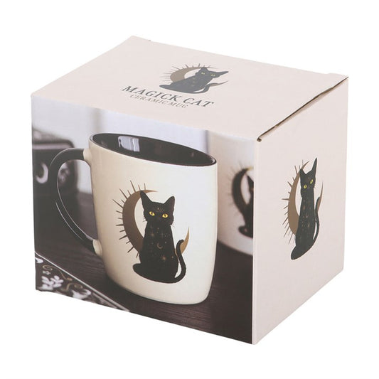 Black Cat Magick Ceramic Mug