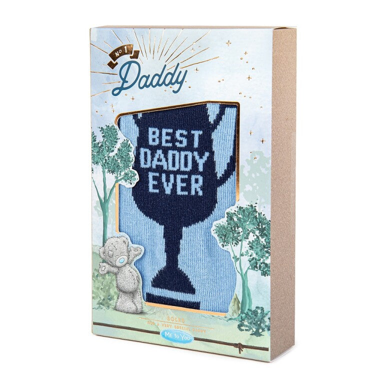 'Best Daddy Ever' socks