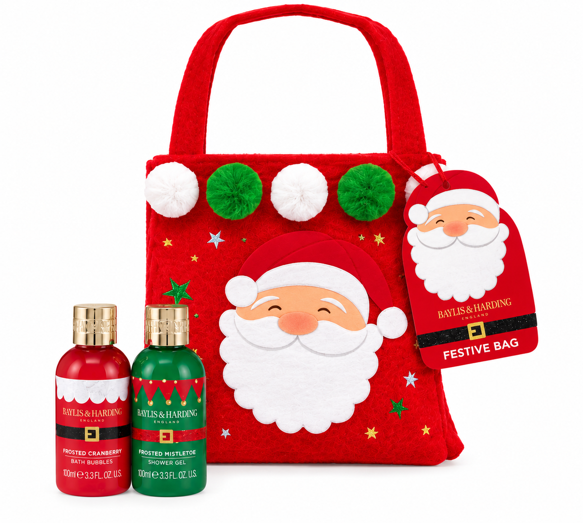 Baylis & Harding Festive Bag Beauty Bag Gift Set