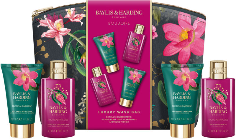 Baylis & Harding Boudoire Tropical Paradise Luxury Wash Bag Gift Set