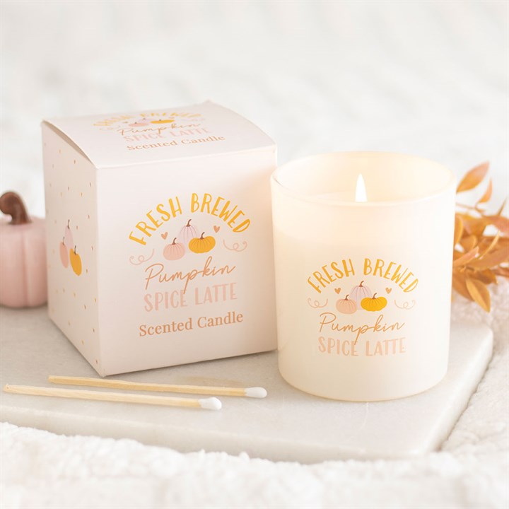 Fresh Brewed Pumpkin Spice Latte Scented Candle