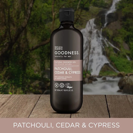 Goodness Men's PATCHOULI CEDAR & CYPRESS