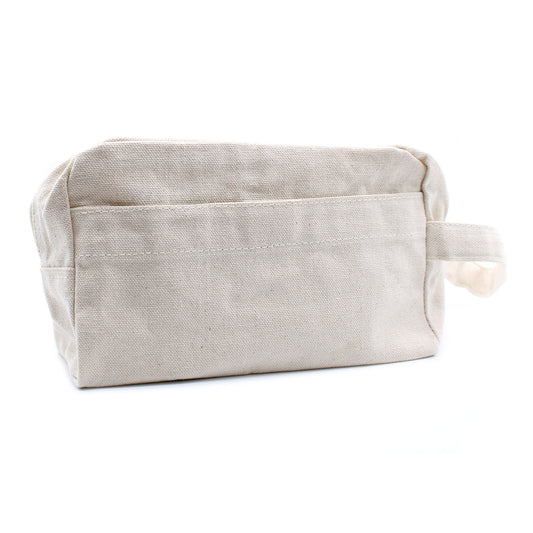 Natural Cotton Toiletry Bag