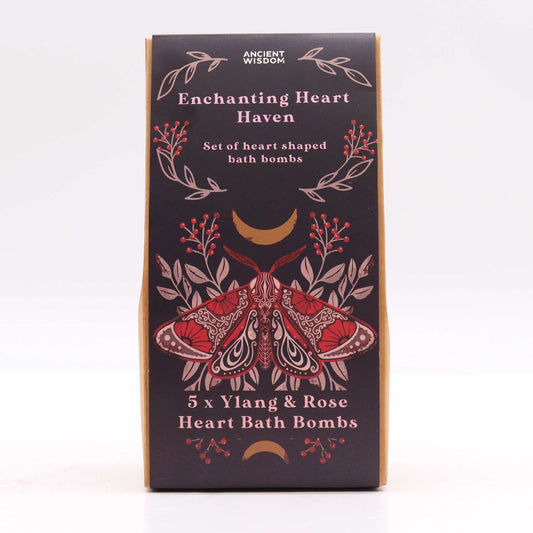 Enchanting Heart Heaven Bath Heart Gift Set