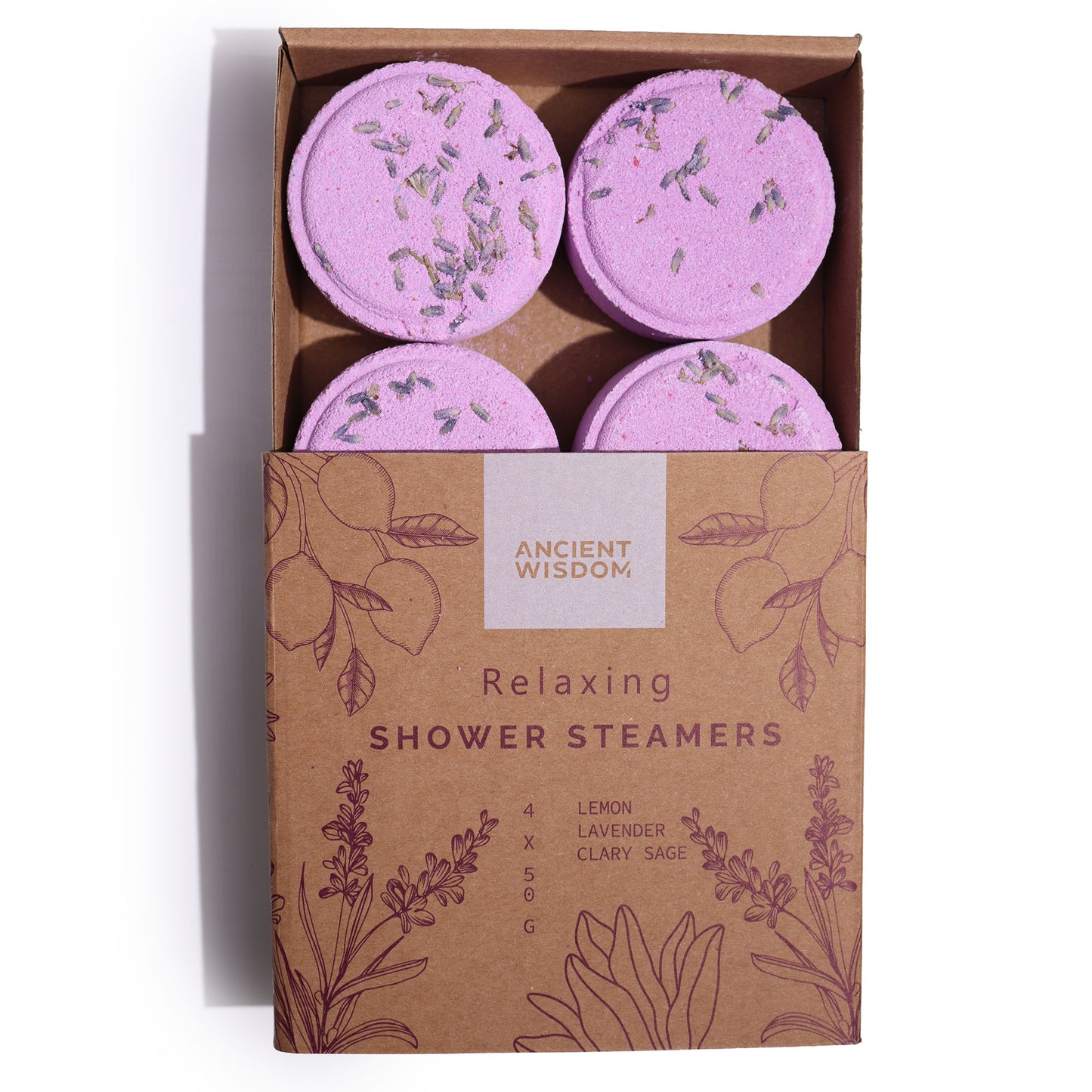 Zen shower steamers wellness gift set