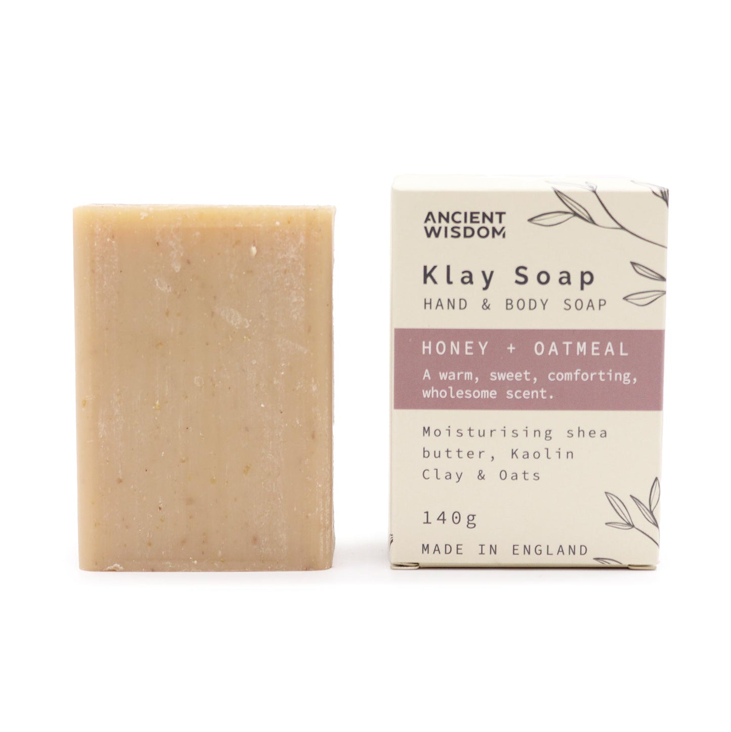 Honey Oatmeal klay soap