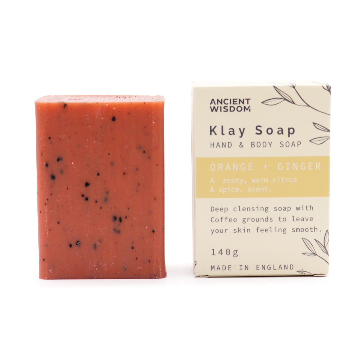 Orange and Ginger klay soap