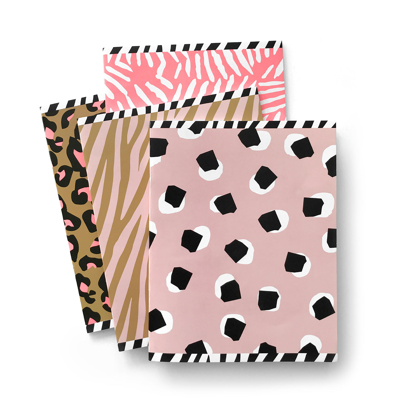 A5 notebooks softcover Warm 4-pack