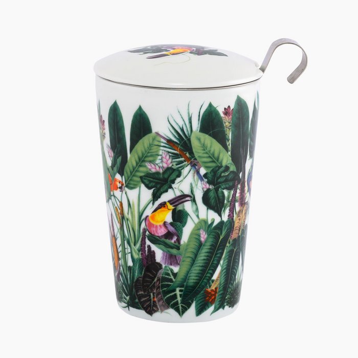 Rainforest porcelain mug
