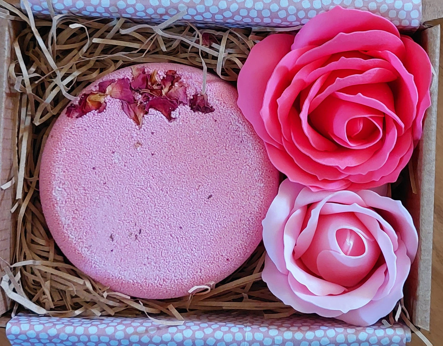 Rose and lavender gift box