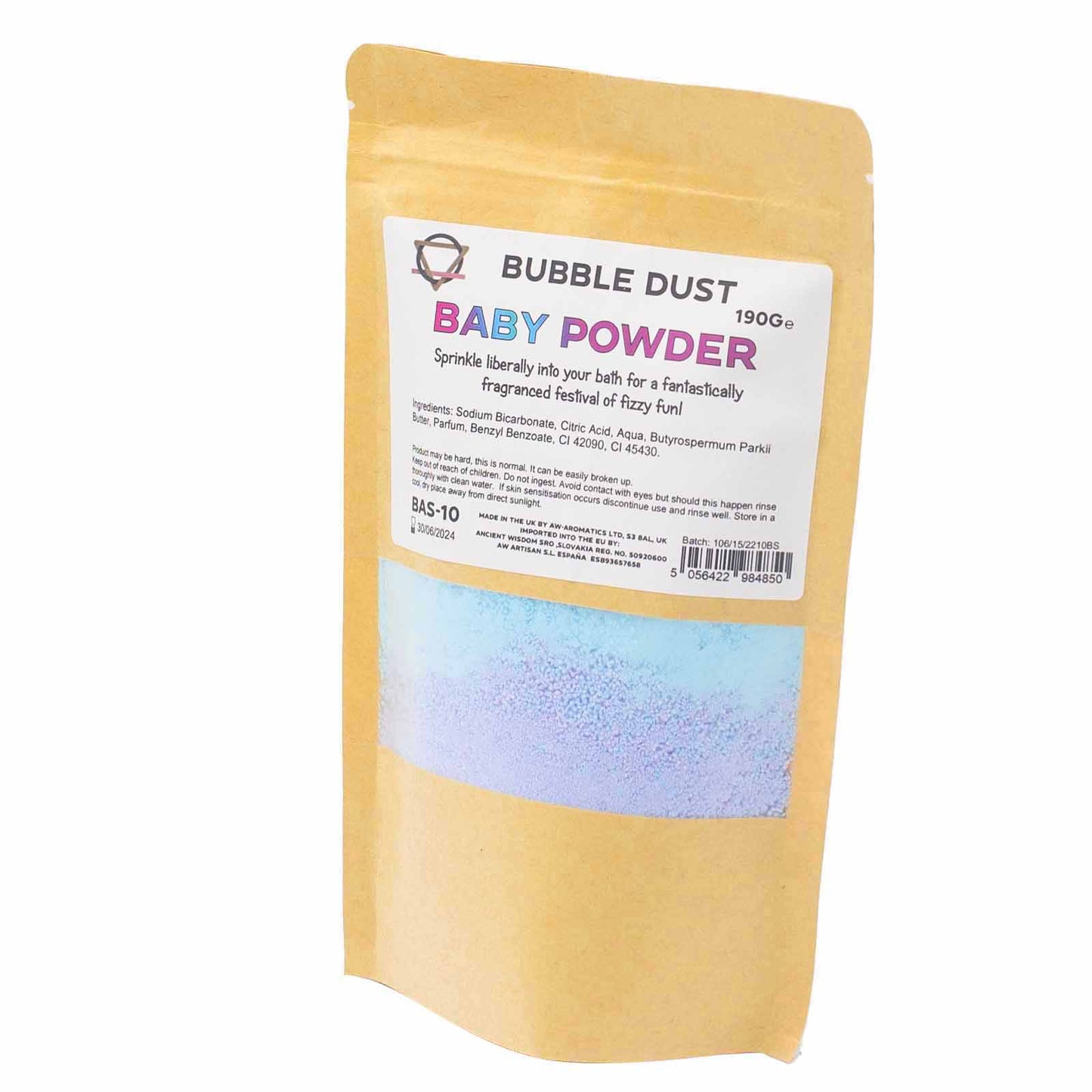 Bath bomb dust