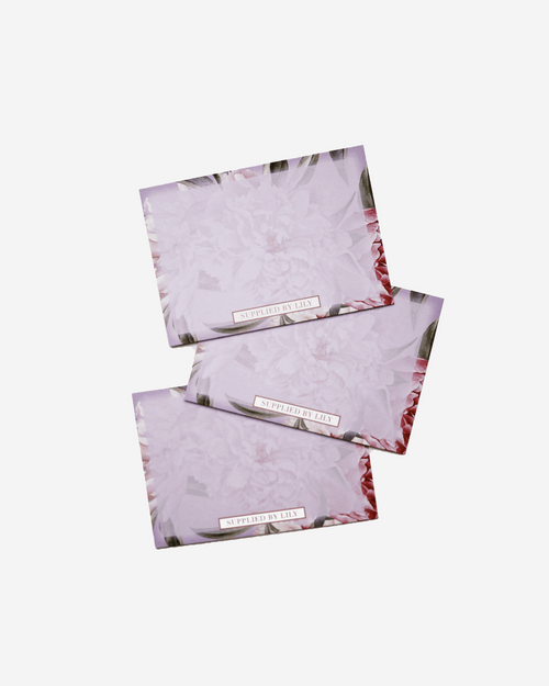 Flashcards Set in Luxurious Lilac Floral (50 pcs)