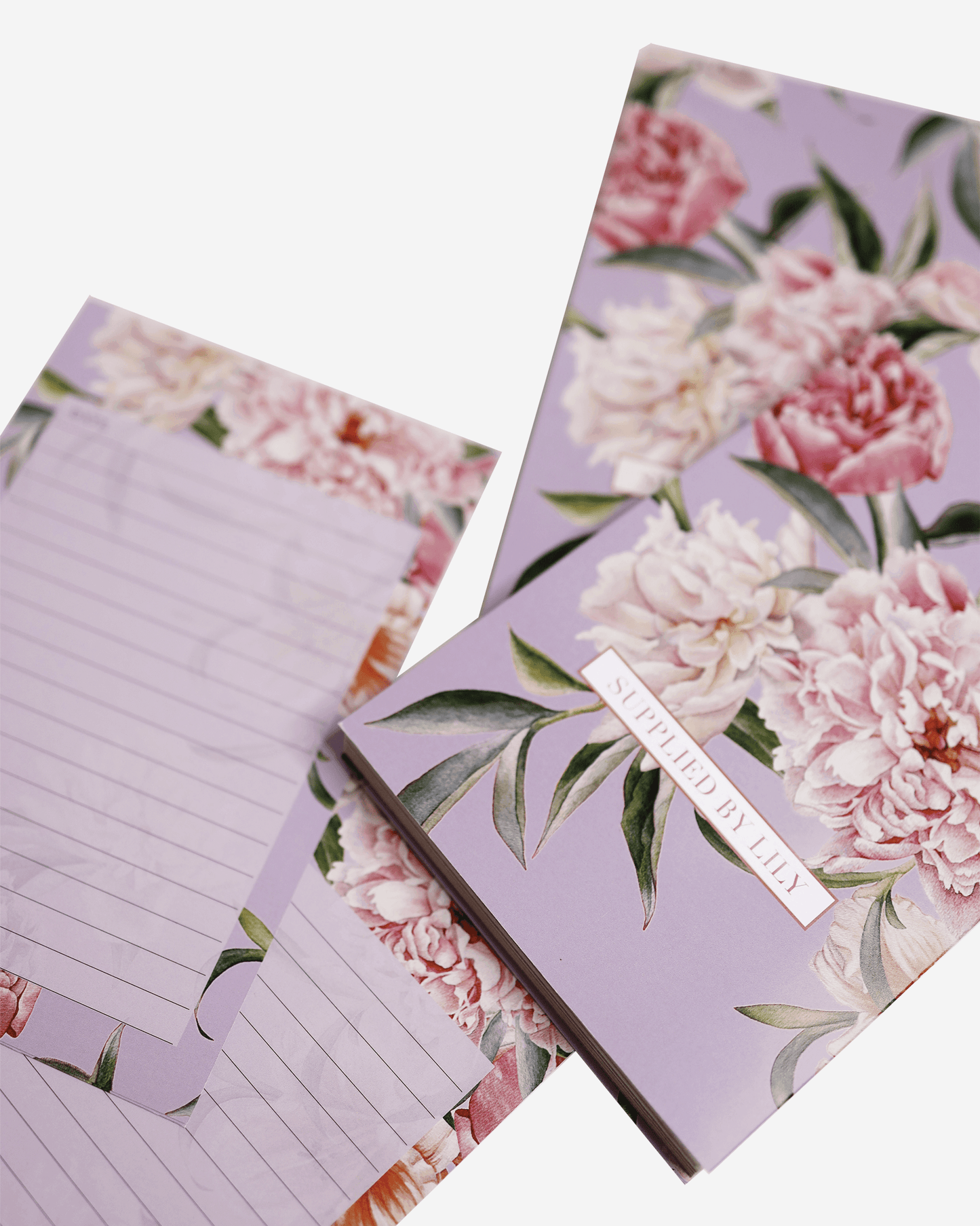To Do List in Luxurious Lilac Floral