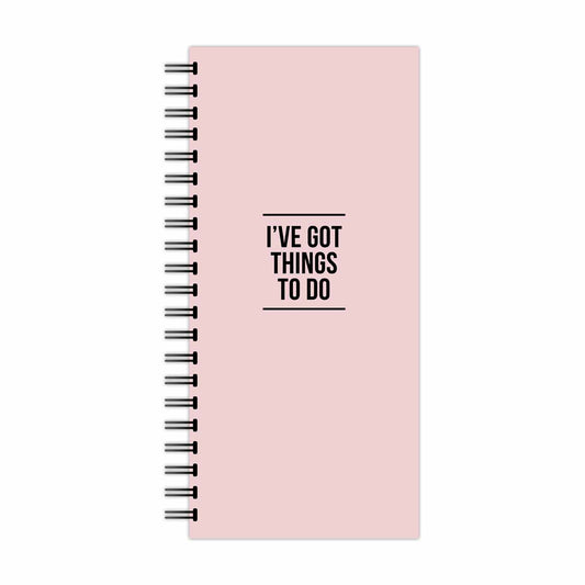 To Do Notebook I've got things to do PINK