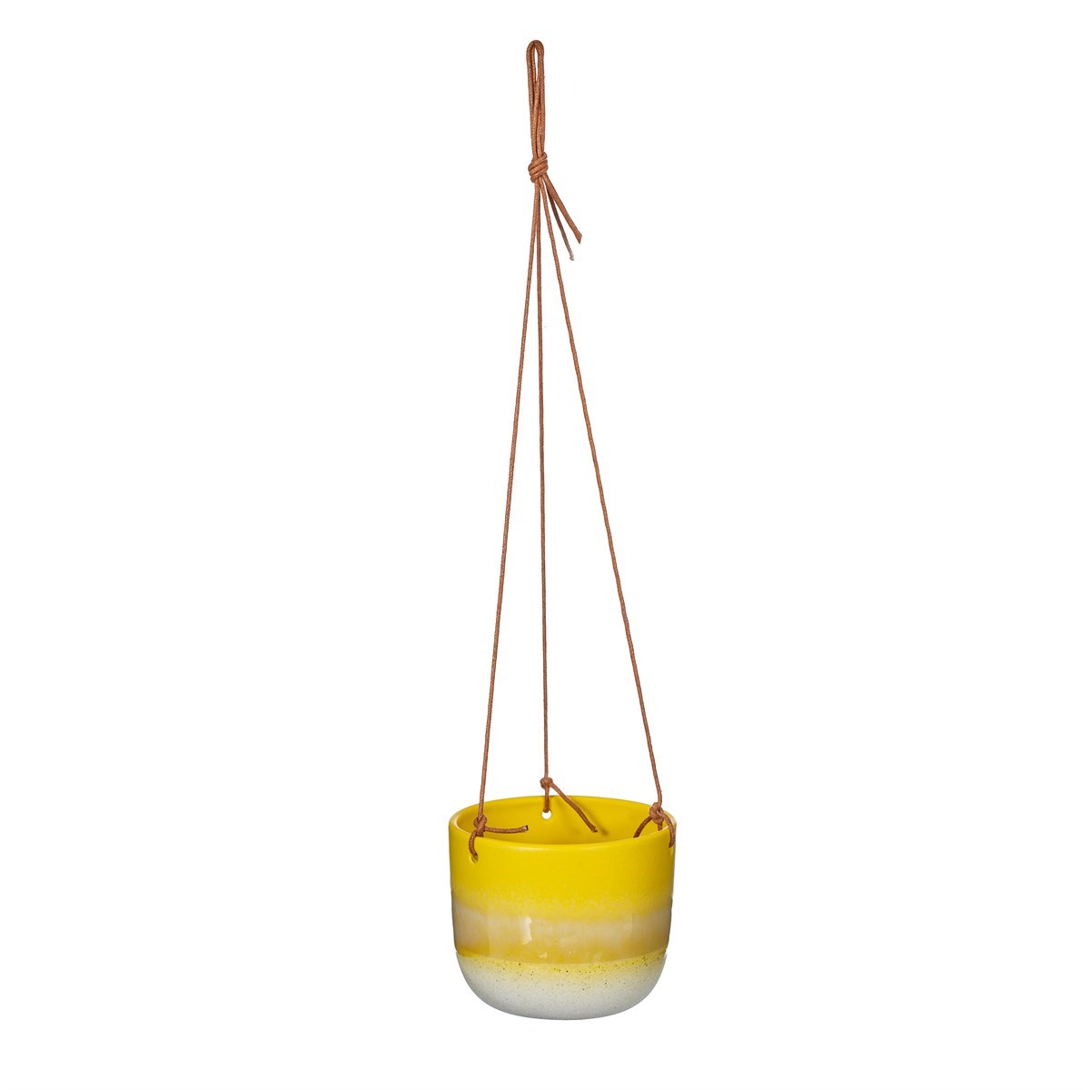 Mojave Yellow Hanging Planter