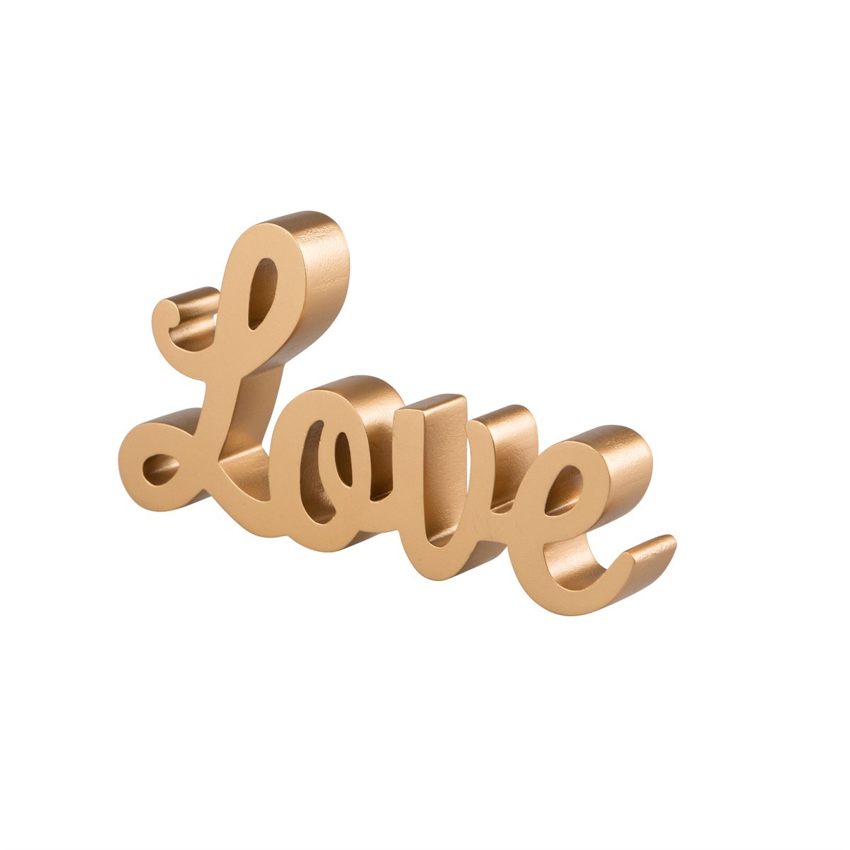 Gold Love Standing Letters