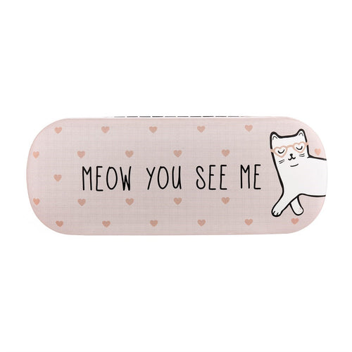 Cutie Cat Meow You See Me Glasses Case