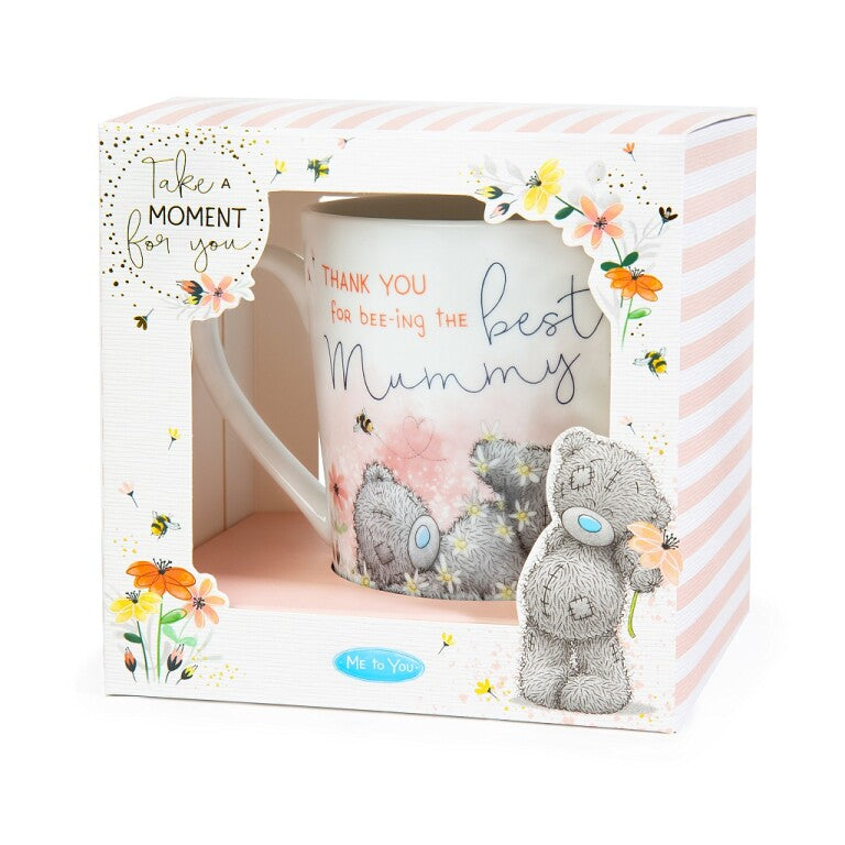 me to you " thank you for bee-ing the best mummy mug