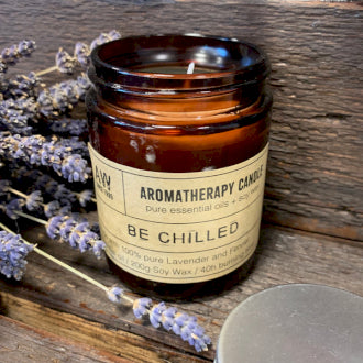 Aromatherapy Soy Candle - Be Chilled