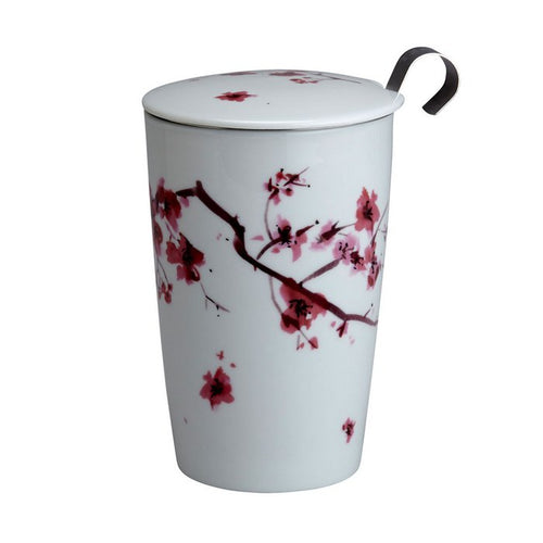 Cherry blossom porcelain mug