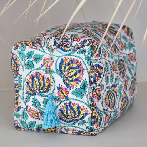 toiletry bag fez blue