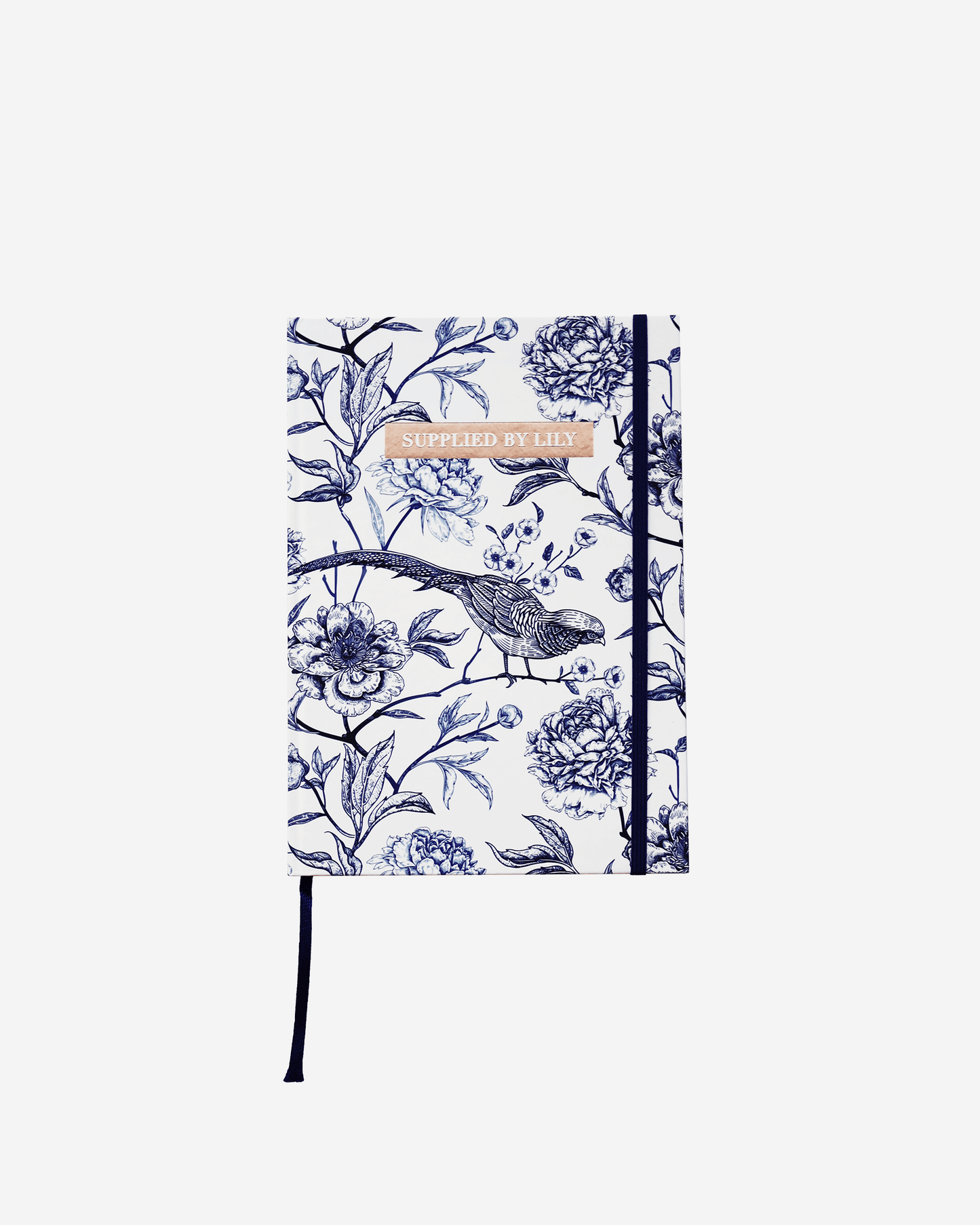 Diary Notebook in Luxurious Toile de Jouy