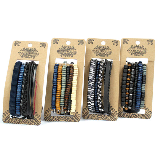 Mens Bracelet Sets - Moody & Blue