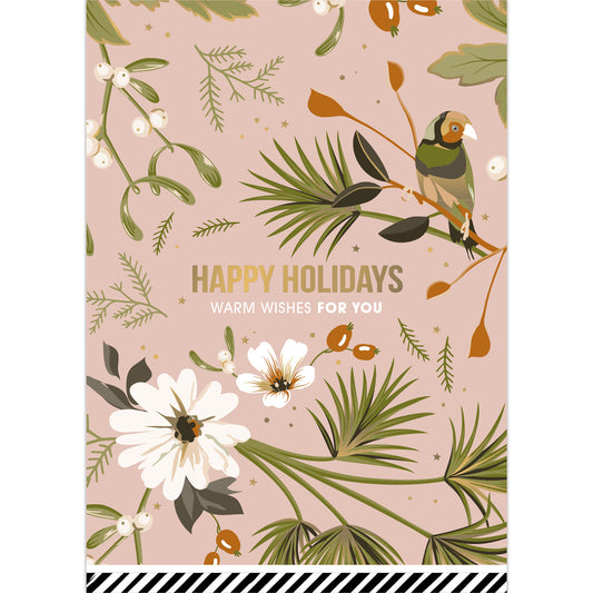 Vintage Christmas A6 greeting card